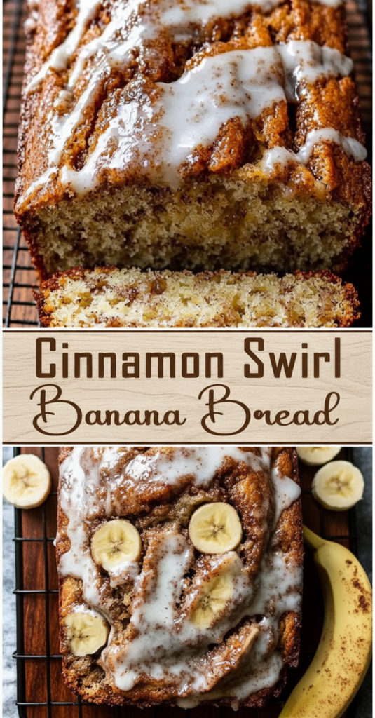 Cinnamon Swirl Banana Bread